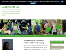 Tablet Screenshot of dogging-site.co.uk